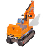 ZNTS Ride-on Excavator Plastic Yellow 100089