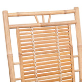 ZNTS Rocking Chair Bamboo 41894
