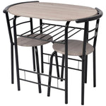 ZNTS Breakfast Bar Set MDF 243001