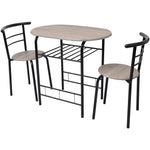 ZNTS Breakfast Bar Set MDF 243001