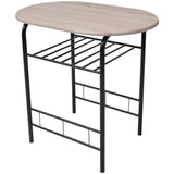 ZNTS Breakfast Bar Set MDF 243001