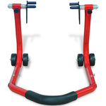 ZNTS Motorcycle Front Stand Red 141969