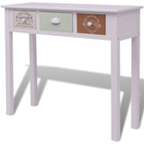 ZNTS French Console Table Wood 242880