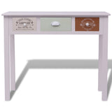 ZNTS French Console Table Wood 242880