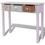 ZNTS French Console Table Wood 242880