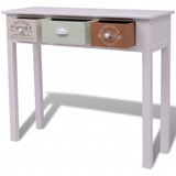 ZNTS French Console Table Wood 242880
