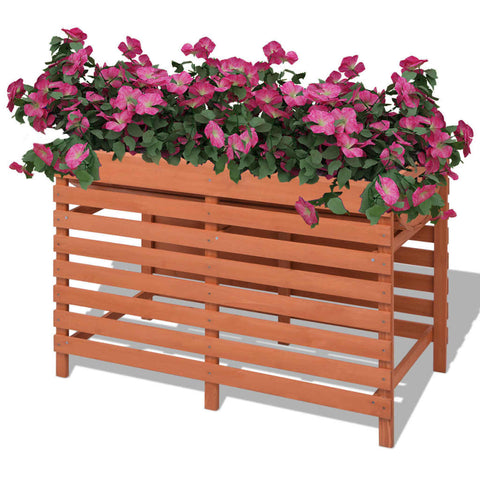 ZNTS Planter 100x50x71 cm Wood 42349