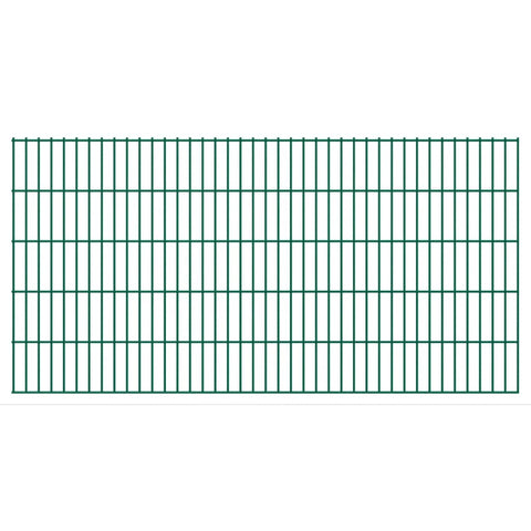 ZNTS 2D Garden Fence Panel 2.008x1.03 m Green 142037
