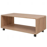 ZNTS Coffee Table Brown 242974