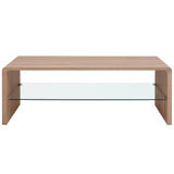 ZNTS Coffee Table Brown 242980