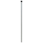 ZNTS 2D Garden Fence Panels & Posts 2008x830 mm 36 m Silver 272576