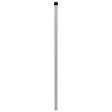 ZNTS 2D Garden Fence Panels & Posts 2008x830 mm 36 m Silver 272576