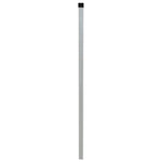 ZNTS 2D Garden Fence Panels & Posts 2008x1030 mm 4 m Silver 272635