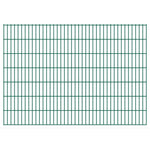 ZNTS 2D Garden Fence Panels & Posts 2008x1430 mm 24 m Green 272745