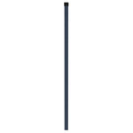 ZNTS 2D Garden Fence Panels & Posts 2008x1630 mm 18 m Grey 272842