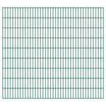 ZNTS 2D Garden Fence Panels & Posts 2008x1830 mm 30 m Green 272898