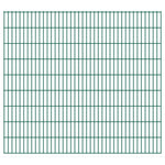 ZNTS 2D Garden Fence Panels & Posts 2008x1830 mm 34 m Green 272900