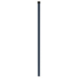 ZNTS 2D Garden Fence Panels & Posts 2008x1830 mm 4 m Grey 272910