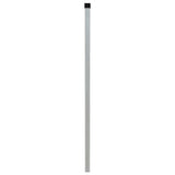 ZNTS 2D Garden Fence Panels & Posts 2008x1830 mm 20 m Silver 272943