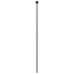 ZNTS 2D Garden Fence Panels & Posts 2008x2030 mm 8 m Silver 273012