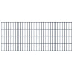 ZNTS 2D Garden Fence Panels 2.008x0.83 m 30 m Grey 273146