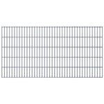 ZNTS 2D Garden Fence Panels 2.008x1.03 m 12 m Grey 273209
