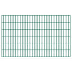 ZNTS 2D Garden Fence Panels 2.008x1.23 m 4 m Green 273253