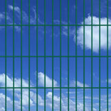 ZNTS 2D Garden Fence Panels 2.008x1.23 m 8 m Green 273255