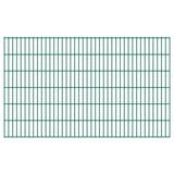 ZNTS 2D Garden Fence Panels 2.008x1.23 m 44 m Green 273273