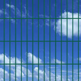 ZNTS 2D Garden Fence Panels 2.008x1.43 m 10 m Green 273328