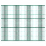 ZNTS 2D Garden Fence Panels 2.008x1.63 m 28 m Green 273409