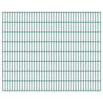 ZNTS 2D Garden Fence Panels 2.008x1.63 m 46 m Green 273418