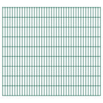 ZNTS 2D Garden Fence Panels 2.008x1.83 m 8 m Green 273471