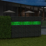 ZNTS 2D Garden Fence Panels 2.008x1.83 m 12 m Green 273473