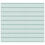 ZNTS 2D Garden Fence Panels 2.008x1.83 m 40 m Green 273487