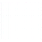 ZNTS 2D Garden Fence Panels 2.008x1.83 m 42 m Green 273488