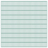 ZNTS 2D Garden Fence Panels 2.008x2.03 m 50 m Green 273564