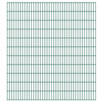 ZNTS 2D Garden Fence Panels 2.008x2.23 m 44 m Green 273633
