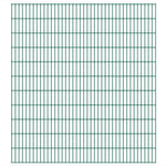ZNTS 2D Garden Fence Panels 2.008x2.23 m 48 m Green 273635