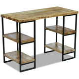 ZNTS Office Desk Mango Wood 110x50x76 cm 243333
