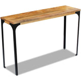 ZNTS Console Table Mango Wood 120x35x76 cm 243339