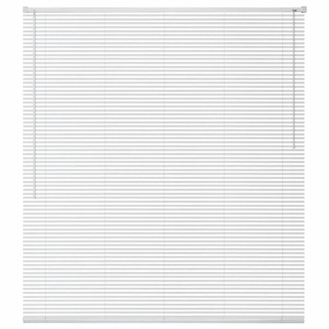 ZNTS Window Blinds Aluminium 140x220 cm White 242803