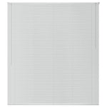 ZNTS Window Blinds Aluminium 140x220 cm White 242803