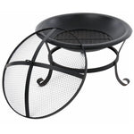 ZNTS RedFire Fire Bowl Atlanta Black Steel 51 cm 85014 411826