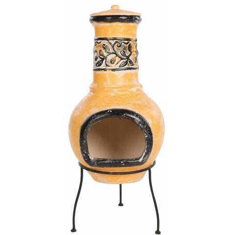 ZNTS RedFire Fireplace Soledad Clay Yellow/Black 86035 411835