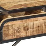 ZNTS Sideboard 120x30x75 cm Solid Mango Wood 247805