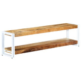 ZNTS TV Cabinet 150x30x40 cm Solid Mango Wood 247825