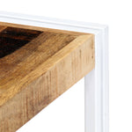 ZNTS TV Cabinet 150x30x40 cm Solid Mango Wood 247825
