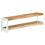 ZNTS TV Cabinet 150x30x40 cm Solid Mango Wood 247825