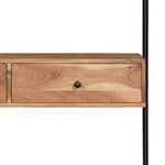 ZNTS Wall Desk 90x40x170 cm Solid Acacia Wood 247694